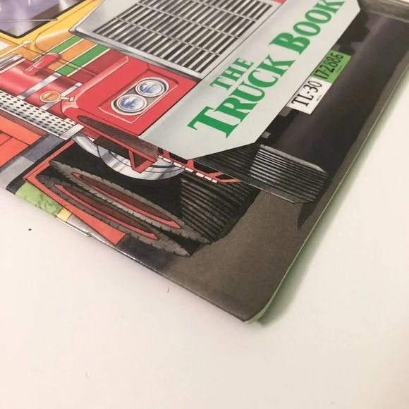 Vtg 1987 The Truck Book A Golden  Super Shape Book by Bill Gere - Picture 3 of 11